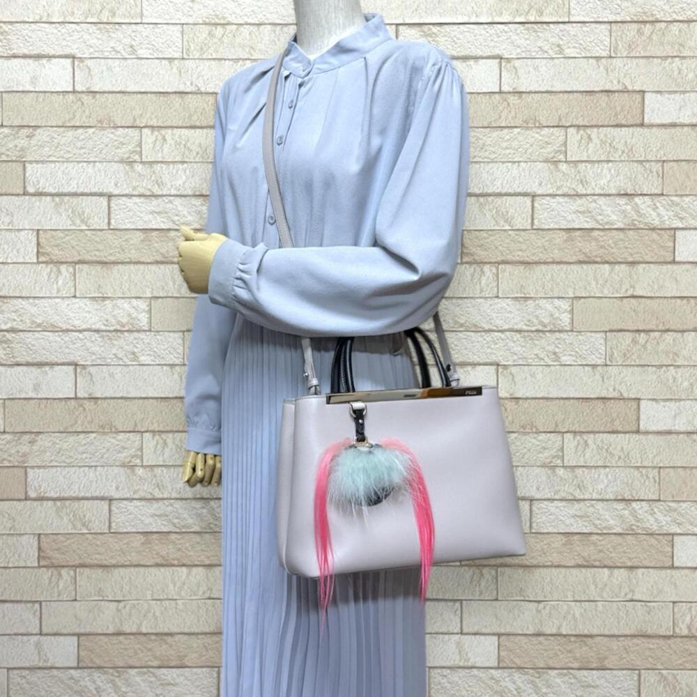 Fendi Beige Monster Petite 2Jours Bugs 8BH253 - Picture 2 of 7